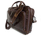 Сумка чоловіча Vintage 14152 Коричнева, фото 5