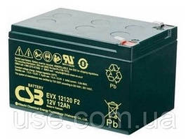 Акумулятор для ДБЖ 12В, 12Вольт, 12V, 12 А‧год , Ампер-годин, Ah, CSB, BB, батарея для UPS