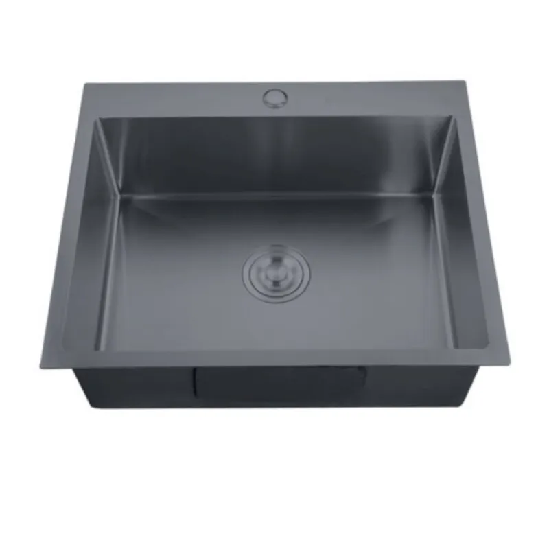 Мийка Zerix ZH5045-215 Nano-Black (3.0/0.8) з нерж. сталі  (MX1580), фото 1