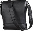 Сумка SHVIGEL 00859 з натуральної шкіри Чорна, фото 5