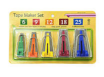 Набір для виготовлення косої бейки (5 розмірів)