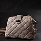 Вишукана сумка для стильних жінок із натуральної шкіри Vintage 22414 Біла, фото 9