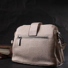 Вишукана сумка для стильних жінок із натуральної шкіри Vintage 22414 Біла, фото 10