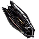 Клатч шкіряний матовий SHVIGEL 16191 Чорний, фото 5