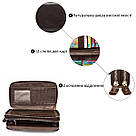 Клатч чоловіча Vintage 14908 Коричневий, фото 5