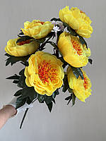 Штучні півонії. Букет штучних півоній ( 65 см , 7 півоній ), фото 9