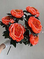 Штучні півонії. Букет штучних півоній ( 65 см , 7 півоній ), фото 6