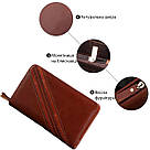 Чоловік клатч Vintage 14197 шкіряний Коричневий, фото 4