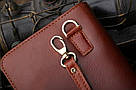 Чоловік клатч Vintage 14197 шкіряний Коричневий, фото 7