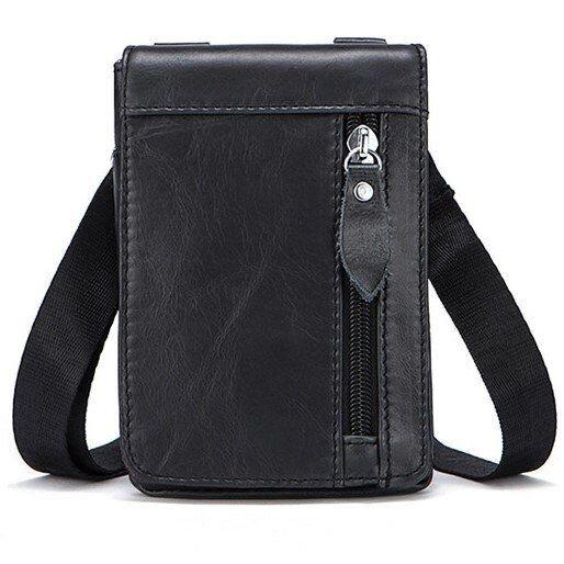 Поясний клатч Vintage 14691 Чорний, фото 1