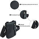 Поясний клатч Vintage 14691 Чорний, фото 4