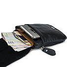 Поясний клатч Vintage 14691 Чорний, фото 7