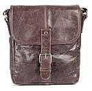 Сумка SHVIGEL 00855 з натуральної шкіри Коричнева, фото 2