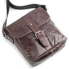 Сумка SHVIGEL 00855 з натуральної шкіри Коричнева, фото 8