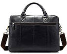 Сумка чоловіча під ноутбук Vintage 14662 Чорна, фото 2