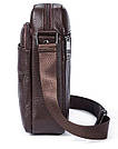 Сумка чоловіча флотар Vintage 14759 Коричнева, фото 3