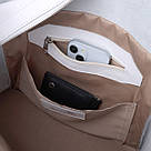 Практична сумка-шоппер із натуральної шкіри Shvigel 22844 Біла, фото 7