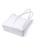 Практична сумка-шоппер із натуральної шкіри Shvigel 22844 Біла, фото 8