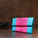 Яскравий жіночий клатч Snake Leather sale_14993 Рожевий, фото 4