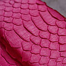 Яскравий жіночий клатч Snake Leather sale_14993 Рожевий, фото 6