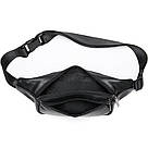 Бананка зі шкіри 14999 Vintage Чорна, фото 2