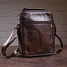 Мессенджер чоловічий на одне відділення 20246 Vintage Коричневий, фото 6
