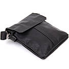 Сумка чоловіча почтальонка Vintage 20442 Чорна, фото 5