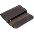 Чоловічий клатч з натуральної шкіри GRANDE PELLE 11426 Коричневий, фото 5