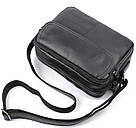 Сумка Vintage 14548 з натуральної шкіри зерниста Чорна, фото 8