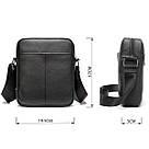 Сумка вертикальна шкіряна 14994 Vintage Чорна, фото 3