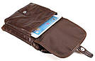 Сумка чоловіча Vintage 14091 Коричнева, фото 7