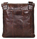 Сумка чоловіча Vintage 14091 Коричнева, фото 8