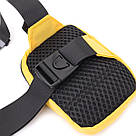 Слінг сумка для подорожей із якісного текстилю Vintage sale_15155 Жовтий, фото 4