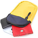 Слінг сумка для подорожей із якісного текстилю Vintage sale_15155 Жовтий, фото 6