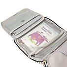 Сумка органайзер для подорожей текстильна Vintage 20650 Біла, фото 6