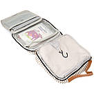 Сумка органайзер для подорожей текстильна Vintage 20650 Біла, фото 7