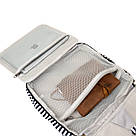 Сумка органайзер для подорожей текстильна Vintage 20651 Біла, фото 3