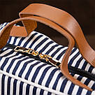 Сумка органайзер для подорожей текстильна Vintage 20651 Біла, фото 10