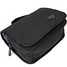 Текстильна сумка-органайзер в подорож Vintage 20657 Чорна, фото 5