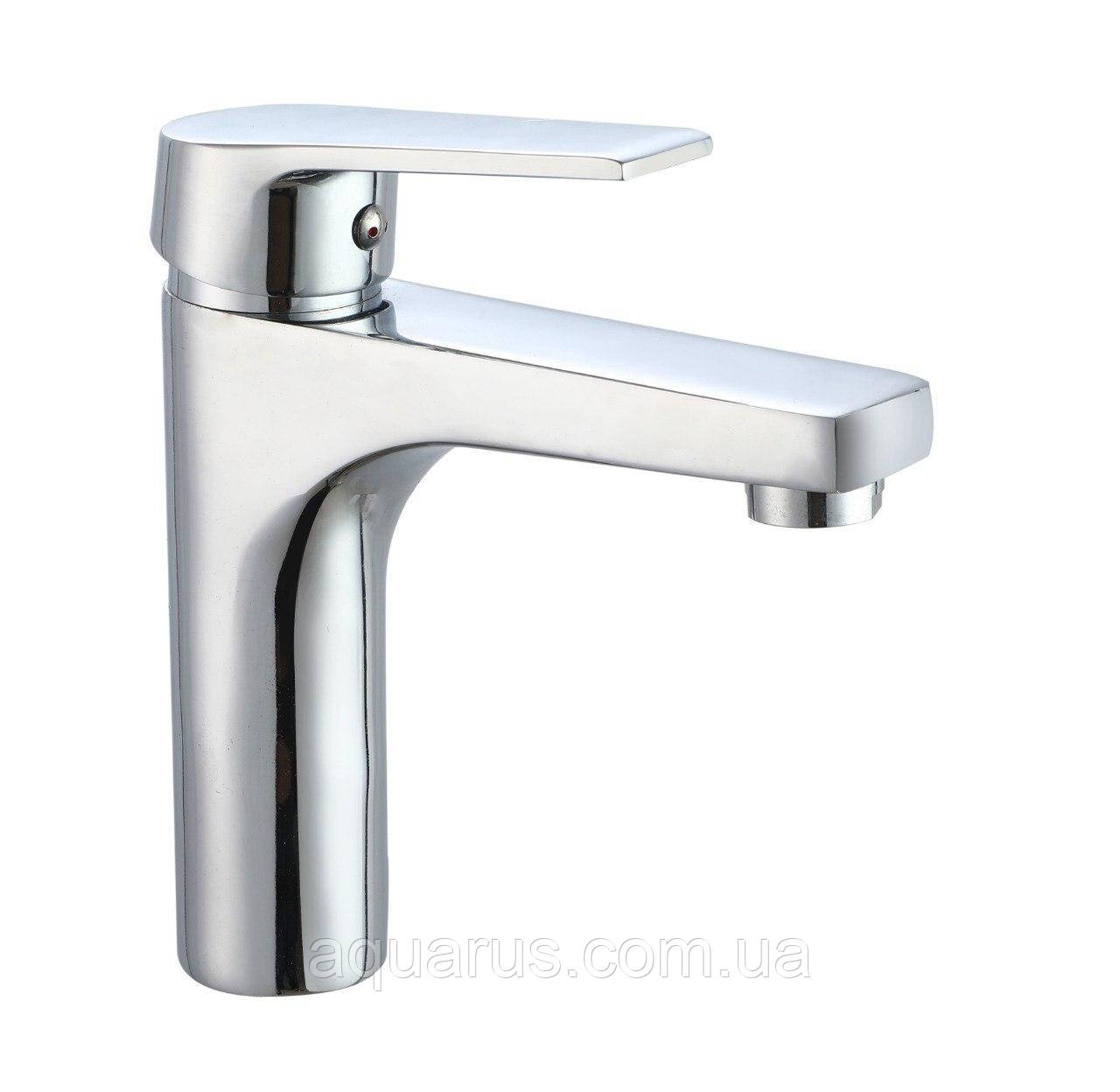 Змішувач для умивальника WEZER VRL117-10, Ø35, хром