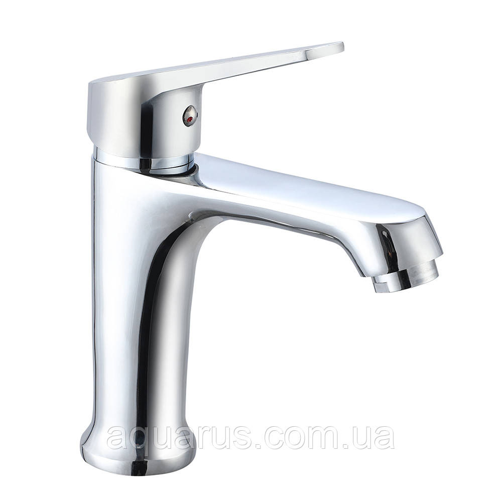 Змішувач для умивальника WEZER VRL118-02, Ø35, хром