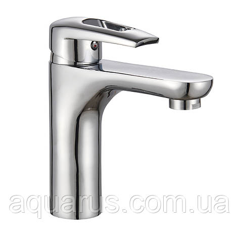 Змішувач для умивальника WEZER VRL113-03, Ø35, хром, фото 1