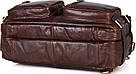 Сумка чоловіча Vintage 14590 шкіряна Коричнева, фото 5