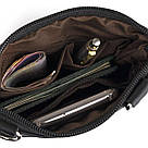 Сумка чоловіча Vintage компактних розмірів 14607 Чорний, фото 8