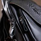 Сумка чоловіча на плече Vintage 14760 Чорна, фото 10