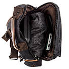 Сумка-рюкзак на одне плече Vintage 20143 Чорна, фото 8