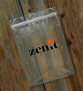 Фірмові прозорі Zip-lock пакети 28х37 см Пакет з вашим логотипом для створення фірмового стилю, фото 6