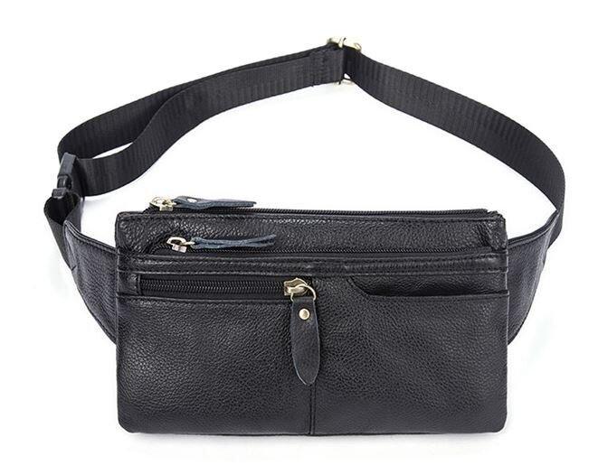Сумка на пояс Vintage 14735 Чорна, фото 1