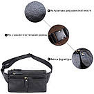 Сумка на пояс Vintage 14735 Чорна, фото 4