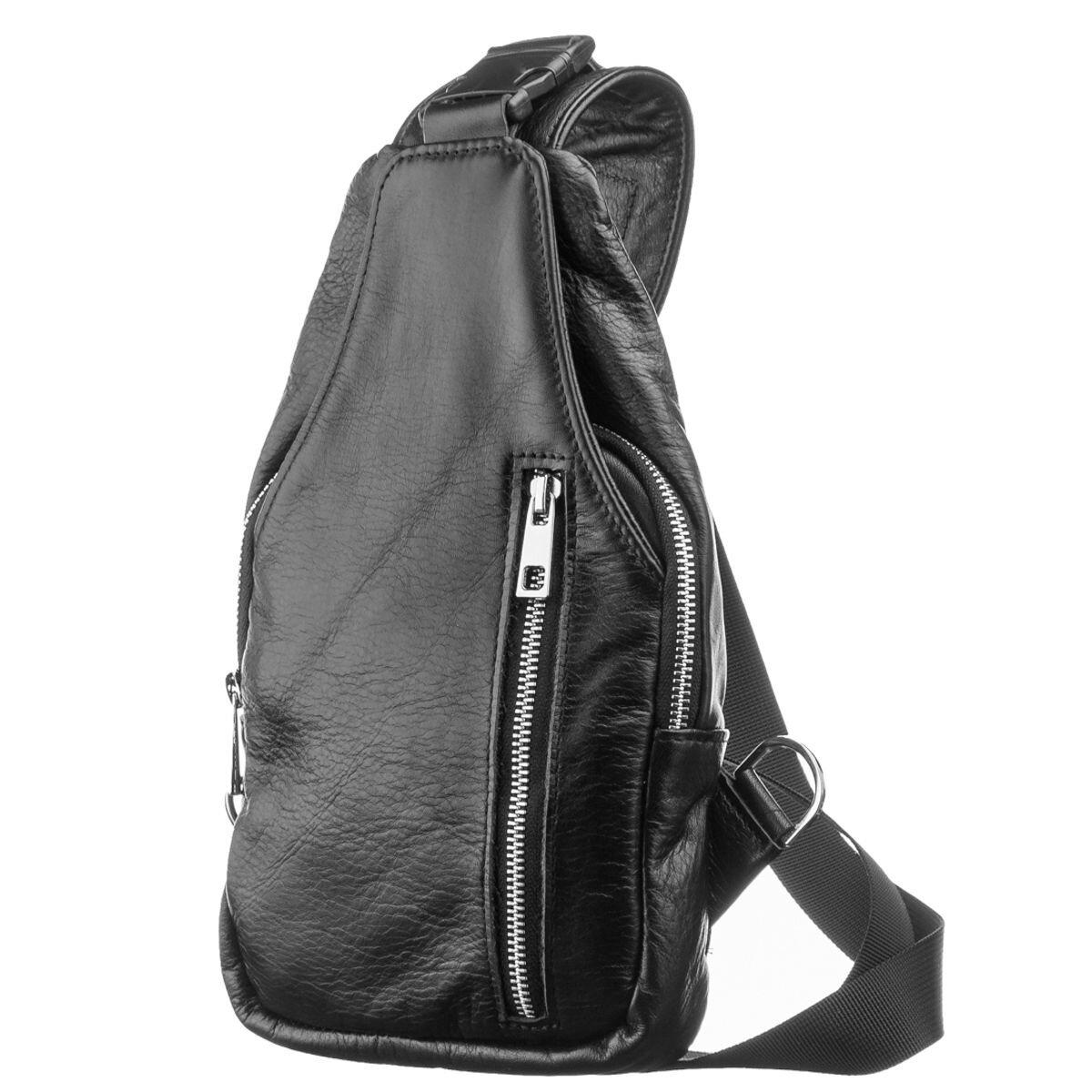 Сумка чоловіча SHVIGEL 13903 Чорна, фото 1